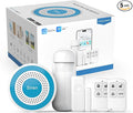 PGST Wireless Home Alarm System,Smart Home Security System with Instant Tuya App Alerts,DIY Door Alarms Kits Siren Hub with Door/Motion Sensors,Remote,Work with Alexa/Google Assistant for Apartment