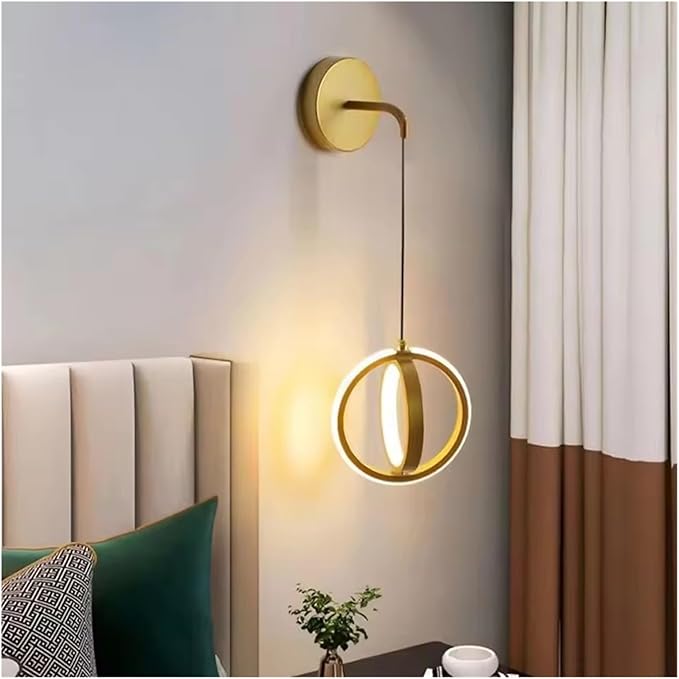 Modern Minimalist LED Wall Lamp Home Indoor Decor Wall Sconce for Living Room Bedroom Bedside Lustres Backgroud Light Decoration