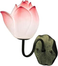 Retro Zen Lotus Wall Lamp for Bedroom and Study - Decorative Bedside Lighting