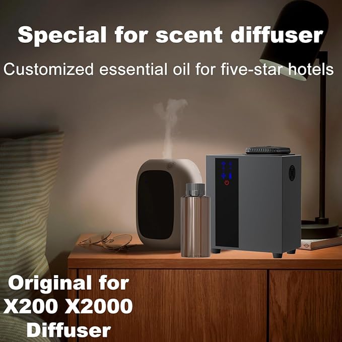 Fragrance Scent Diffuser Genuine Oil - DIFFMELY, Original Bottle for Waterless Diffuser, 7 Fl Oz 207ml, Less Than 0.55 Cost per Day, Fragrance Oil, Type Shangri-La