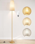 SUNMORY Floor Lamps for Living Room/Bedroom/Office, Standing Lamp with LED Bulb, 3 Color Temperature Tall Lamp, Suitable for Modern/Boho/Farmhouse and Other Home Decor Styles