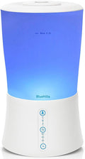 BlueHills Large 2000 ML XL Essential Oil Diffuser Premium Aromatherapy Humidifier for Big Room Home Long Run Extra Large Capacity for Huge Area 2 Liter 2L Color Changing Lights Cool High Mist White-S1