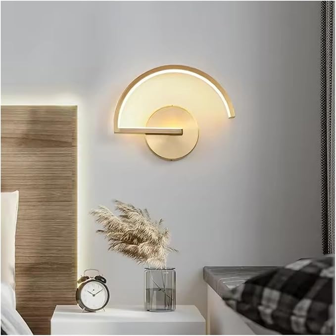 LED Wall Lamp Modern Minimalist Fixture Living Room Background Lighting Bedroom Lamps,Elegant