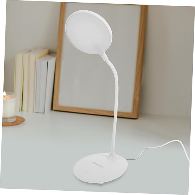 Gatuida Eye Protecting LED Desk Lamp with Brightness and Flexible Arm USB Charging Table Lamp for Reading Office Study Soft Even Light for Eye Comfort