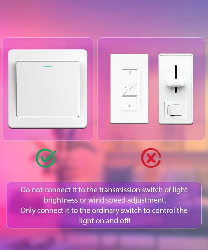 20” Low Profile Ceiling Fan with Light - 2-in-1 Bladeless Safety Design for Kids, RGB+CCT Dimmable, Smart APP/Remote Control, Quiet Flush Mount DC Motor, Ideal for Bedroom/Living Room/Kitchen