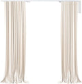 Electric Curtain Rail with Remote Control, Smart Curtains System, Adjustable Length Motorized Curtain Track, for Sliding Door One-Way or Split Draw (204.7 Inch)