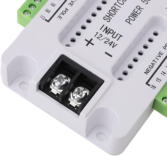 Yunir Motion Sensor LED Stair Light Controller, 32 Channels Intelligent Automatic Staircase Ladder Step Light Controller, Stairway Lighting Controller, for Home, Store DC12V 24V