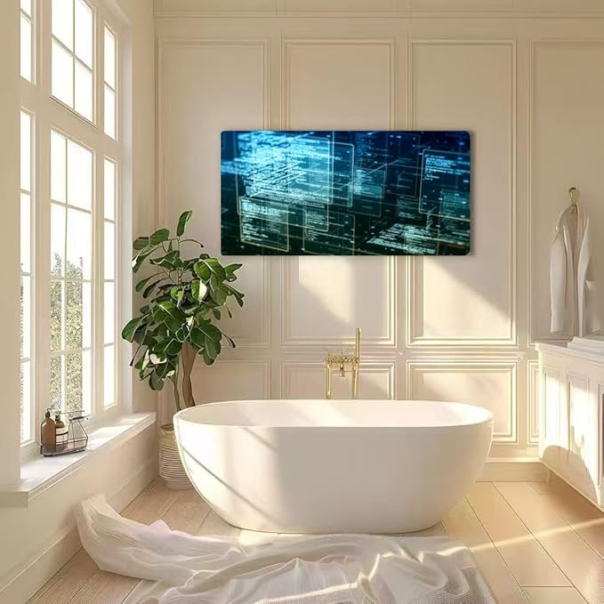 Wibinuki Wall Art Wall Decor Wall Paintings software development for Living Room Bedroom Bathroom Home Decor Can Be Hung Directly 20"x 40"