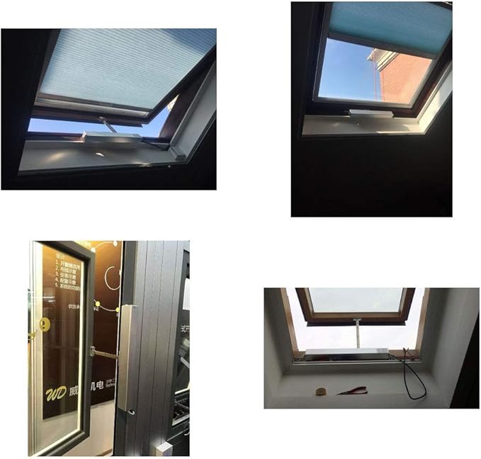 Olideauto White Color Automatic Window Closer,SD300 Linear Chain Window Actuator with 11-4/5'' Travelling Distance