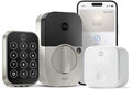 Yale Assure Lock 2 Plus Deadbolt with Wi-Fi Connect, Satin Nickel, for Vacation Rental Hosts, YRD450-N-CB1-619