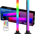 MIHEAL RGB Light Bar, Music Sync RGB LED Lights Bar, USB Powered Mood Lighting, Remote Control Color Changing Gaming TV Backlight, 8 Dynamic Modes for PC Room Monitor Desk …