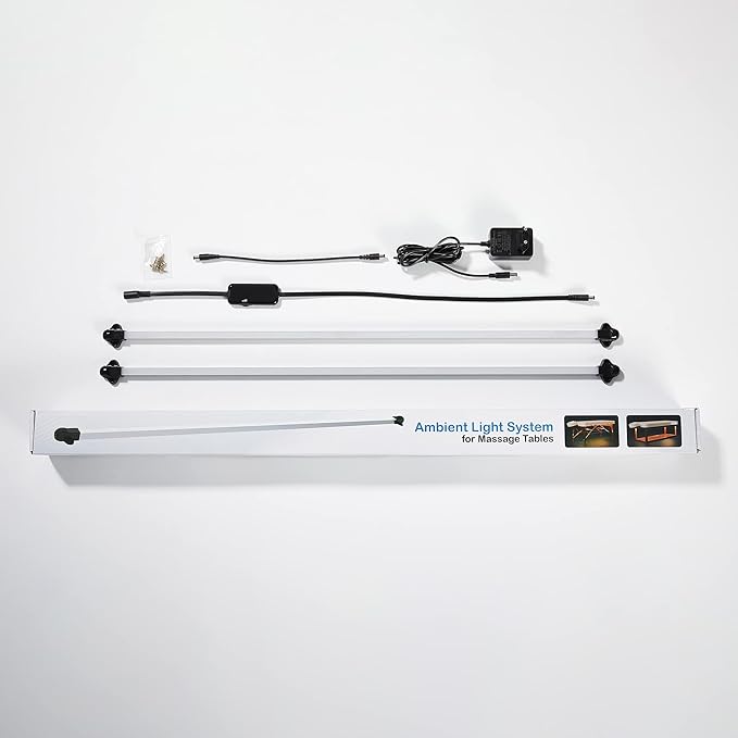 Master Massage Galaxy Ambient Lighting System for Massage Tables – Atmosphere Light, Warm 3500K LED Strips Create Relaxing Environment for Spa Salon Bed, Beauty Couch (Ambient Light Only)