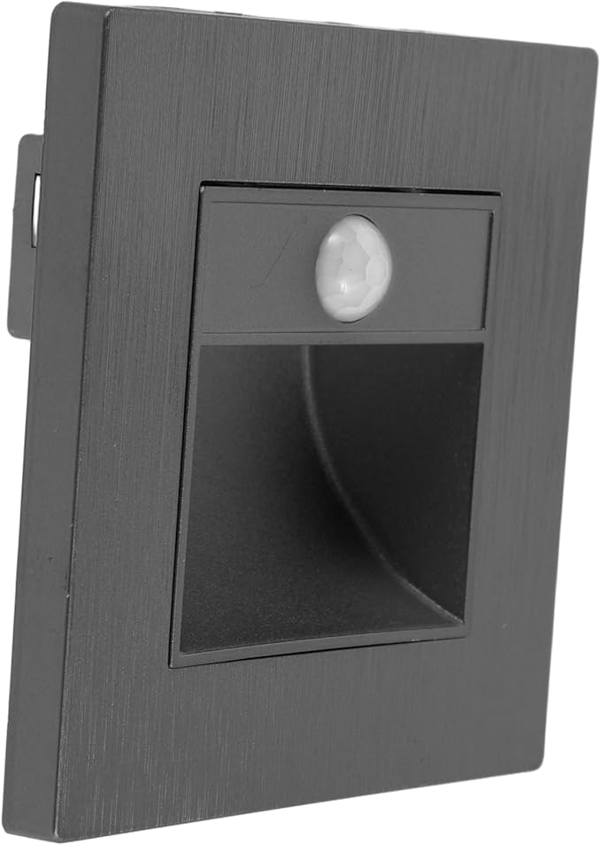 Led Motion Sensor Stair Lights Warm Soft Glow Indoor Step Light for Hallways Staircases and Rvs Gentle Eye-Friendly Illumination Easy Installation
