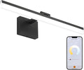 SOLFART Black Bathroom Light Fixtures Vanity Light Modern Bathroom Lights Over Mirror Led Lights for Bath 23.6 Inch APP Control Adjustable Color Temperature Dimmable Vanity Led Lights