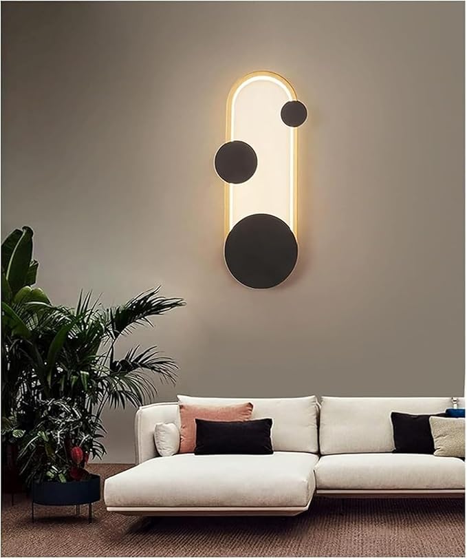 Minimalist Led Wall Decor with Living Room Decoration Bedside Lamp Modern Wall Lamp Sconce Indoor Lighting Wall Light Fixtures for Living Room