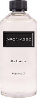 Aroma360 Fragrance Oil - Fragrance Oil Inspired by Edition Hotel - Scents Include Smokey Black Tea, Rose & Amber - Black Velvet, 500mL/16.9 fl oz