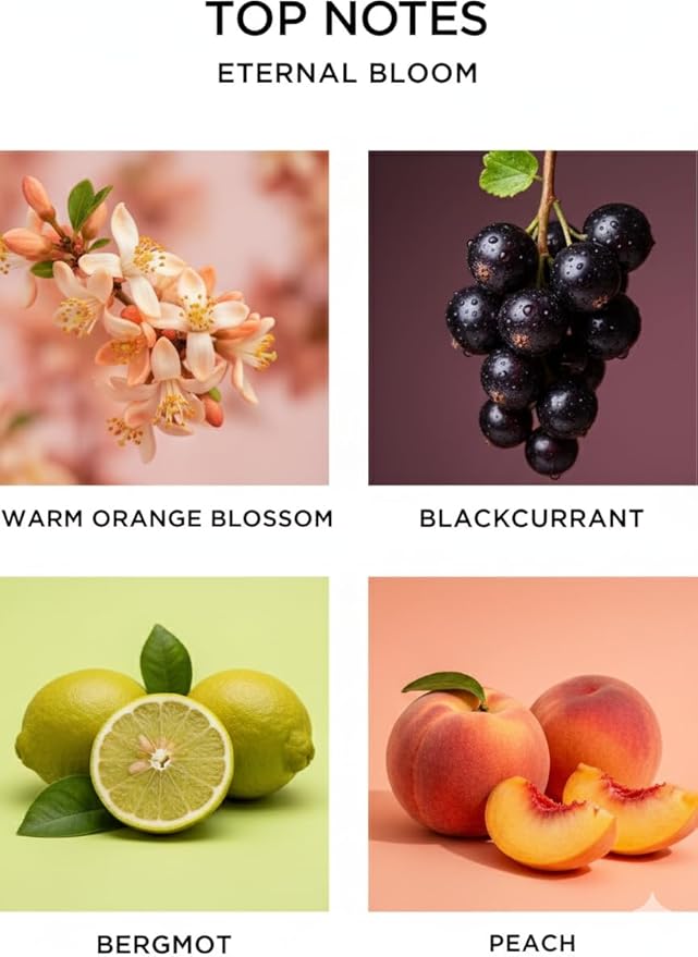 Orange Blossom Oil Diffuser Aromatherapy Gift Set with Crystal Stones – Home Spa & Relaxation Oil Gift for Women, Luxury Decor & Gift for Women, Housewarming or Birthday Gift Set | 1.06oz