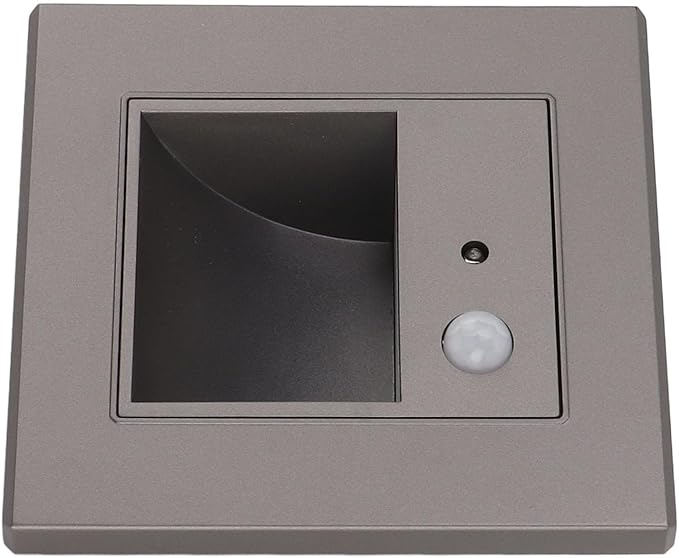Fafeicy LED Step Lights Sensor Recessed Stair Light 1.5W Motion Light 3000K for Indoor Corridor