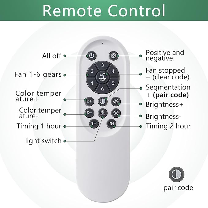 Modern Ceiling Fan with Light and Remote, Low Profile Ceiling Fans with Lights, 32 Inch Flush Mount Ceiling Fan with 3 Light Color 6 Speeds, Fandelier Ceiling Fans for Living Room (Malnutcolor)