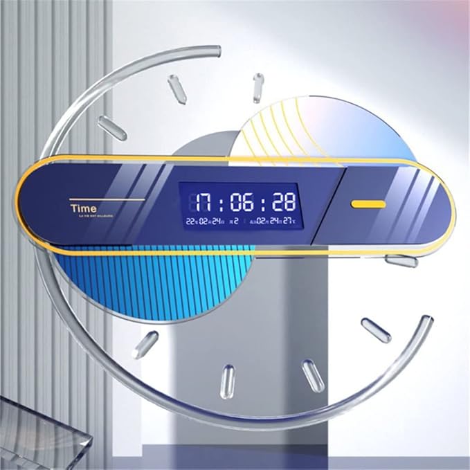 Electronic Living Room Decoration Led Clock Home Modern Minimalist