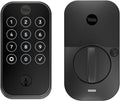 Yale Assure Lock 2 – Black Smart Lock for Front Door with Keypad and Adjustable Entry Codes (No Wi-Fi) and Deadbolt – Secure Keyless Entry Door Lock, YRD420-BLE-BSP