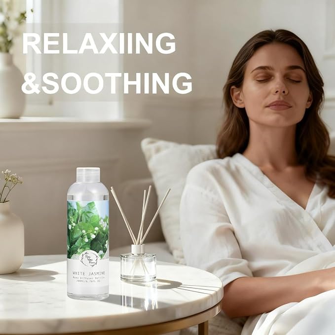 Reed Diffuser Refill (White Jasmine)