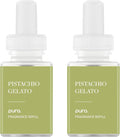 PuraHome Scent Refill - Smart Home Air Diffuser - Up to 120-Hours of Luxury Fragrance per Refill - Home Essential - Clean & Safe Diffuser Fragrance - 2 Pack, Pistachio Gelato
