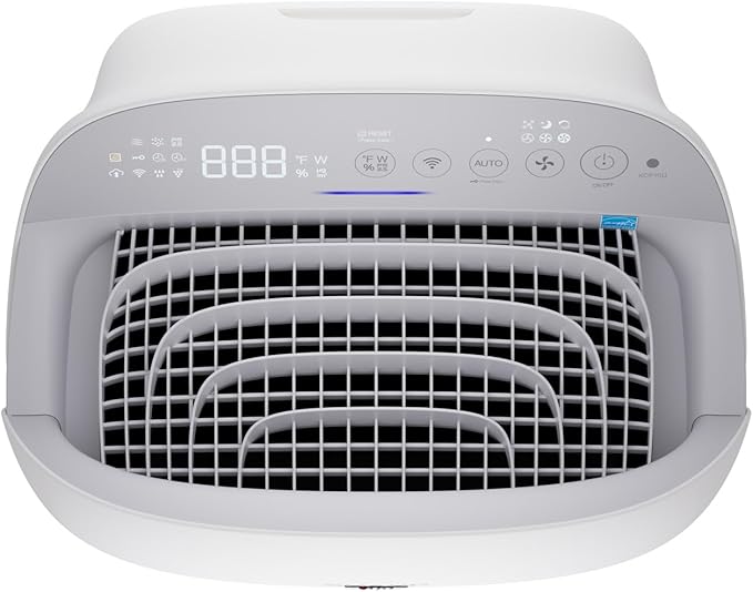 SHARP Smart Air Purifier with Humidifier Combo – Covers up to 1,913 sqft in one hour, Compatible w/Alexa & Google Asst. Energy Star 3.0, True HEPA Filter for Large Room, Bedroom - KCP70UW