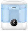 DREO Humidifiers for Bedroom, 6L Top Fill Supersized Cool Mist Humidifier for Large Room, 60 Hour Runtime, Quiet Ultrasonic Humidifiers for Plants, Baby, Indoor, Home, Night Light, Blue