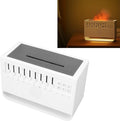 White Noise Diffuser, Aromatherapy Humidifier with 8 Nature Sounds and Ambient Lights, Simulation Aromatherapy Diffuser, 200ml Water Tank, Ideal Decor Gifts, for