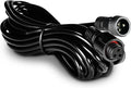 OPT7 1pc 12 ft Front Extension Wire, Compatible ONLY with Aura DreamColor RGB-IC LED Chasing Light Kits, 3-Pin Waterproof Connector, 22 AWG