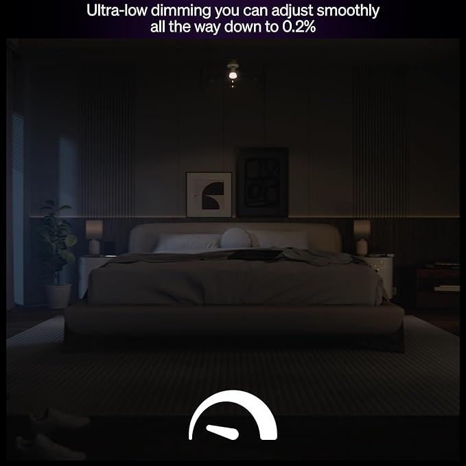 Philips Hue Smart LED A19 Bulb 1-Pack, White & Color Ambiance, E26 Base, 7.2W, Full Spectrum Light 1000K-20000K, 810 Lumens, Dimmable, Works with Alexa, Google, & Apple Home