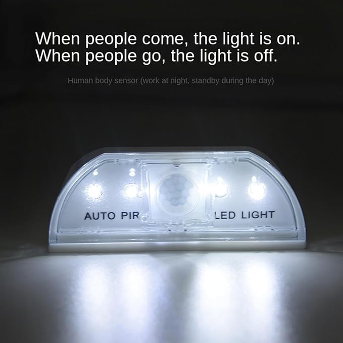 Kitchen Under Cabinet Lighting - Motion Sensor Smart LED Light,Indoor Sensor Lamp,for Bedroom Living Room Bathroom Hallway Closet Cabinet Counter Garage