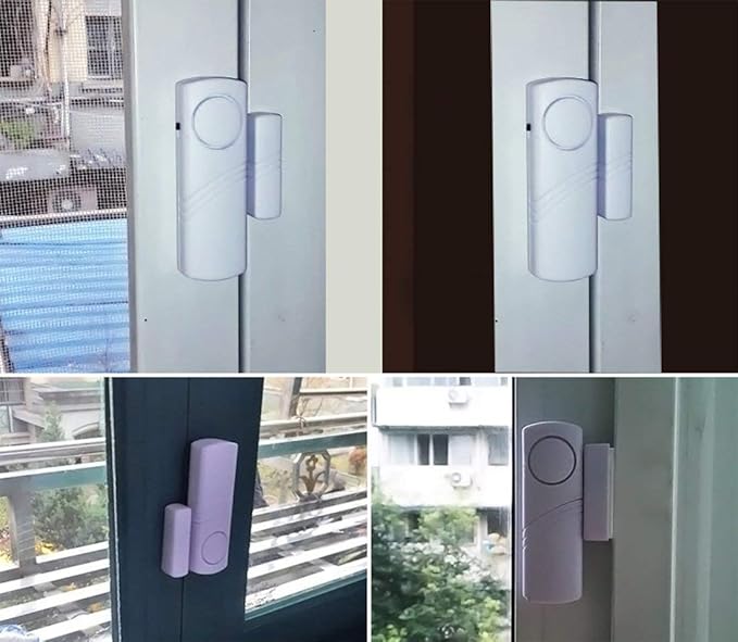 Door Window Alarm, 90DB Door Alarms for Kids Safety, Wireless Sensor Door Window Burglar Alarm-Window Pool Alarms for Home (20 Pack)
