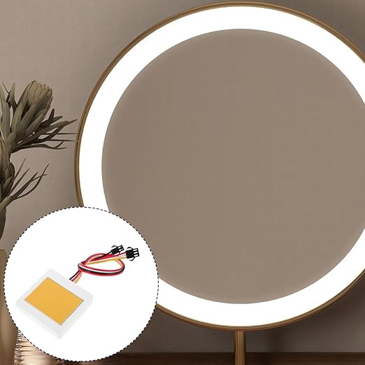 Square Touch Sensor Dimmer Switch Module for Vanity Mirror Led Light Control Energy Efficient Smart Bathroom Mirror Lamp Adapter Easy Installation
