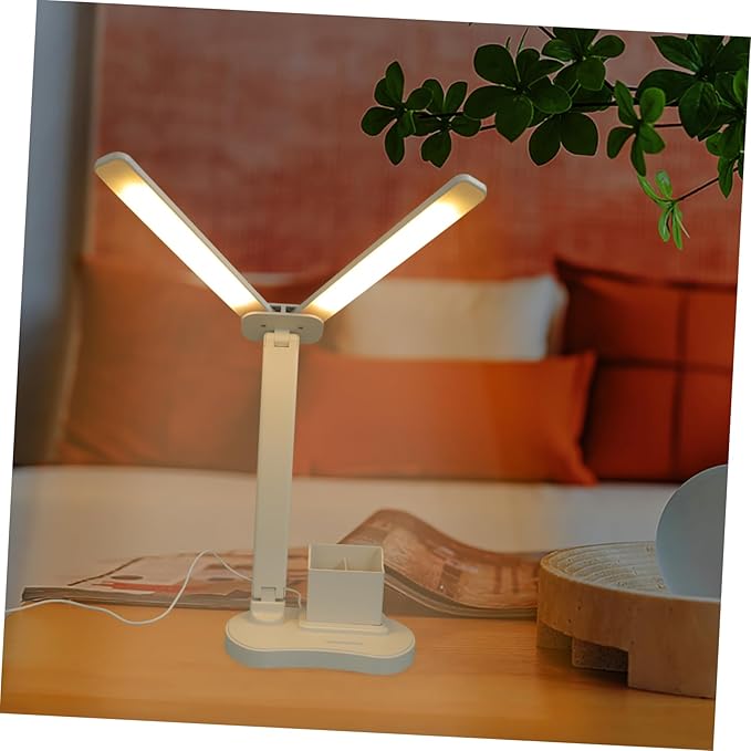 ARTIBETTER Eye-Caring Dimmable Led Desk Lamp USB Control and Brightness for Home Office and Study Use Design for Easy Portability
