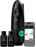 AromaPlan 5 Star Collection Plug in Diffuser (2 Fragrances Included)-Cold Air & Waterless Diffusers for Home & Office- Silent Wall Diffuser Plug in, Bluetooth App Control, 1000 sq. ft (Black)