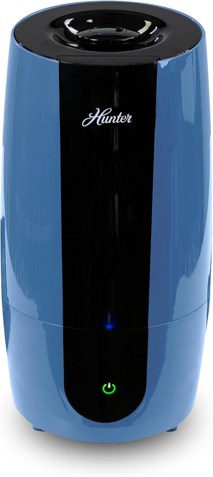Hunter Fan Company Aspire Cool Mist 0.7 Gal Ultrasonic Humidifier-Denim