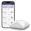 Go Smart Bridge Home Automation Hub for Motorized Blinds Compatible with Alexa, Google Home, IFTTT, Control4, Siri; Remote, App & Voice Control