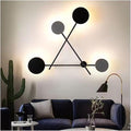 LED Wall Lamp Living Room Decoration Minimal Lamp Interior Wall Light Fixture Bedroom Wall Decoration Indoor Lighting for Home,Natural Style