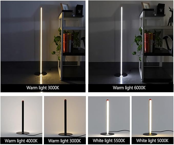 Floor Light Simple LED Floor Lamp Corner Light Energy Efficient 20 Inch Atmosphere Minimalist Home Living Room Bedside Sofa Lantern