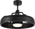 Craftmade Taylor 20" Dual Mount Indoor/Outdoor Flat Black Finish Ceiling Fan, LED Light Kit, Remote Control Included, Smart WiFi Enabled with Voice Activation