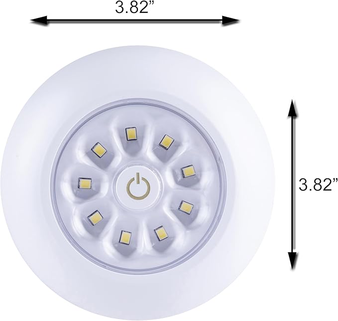 LIGHT IT! By Fulcrum, 30015-308 9-LED Anywhere Light XB, White, Single Pack