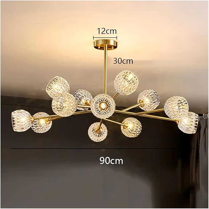 Nordic Smart Home Decoration Chandeliers Living Room Art Design Pendant Lights Indoor Lighting Dining Room Led Hanging Lamp, Home décor