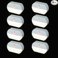 8 Pack Motion Sensor Light Indoor, Closet Light Without Wiring, Cordless Battery-Powered LED Night Light, Stick-Anywhere Wall Lights for Stairs, Hallway, Bathroom, Bedroom, Wardrobe