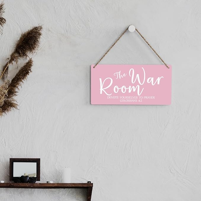 Pink Decor Rustic War Room Decor Christian Decoration Bible Verse Wood Decoration Sign Regalos Cristianos Para Mujer Scripture Printed Wood Sign Wall Art Religious Gifts Faith Based Gifts