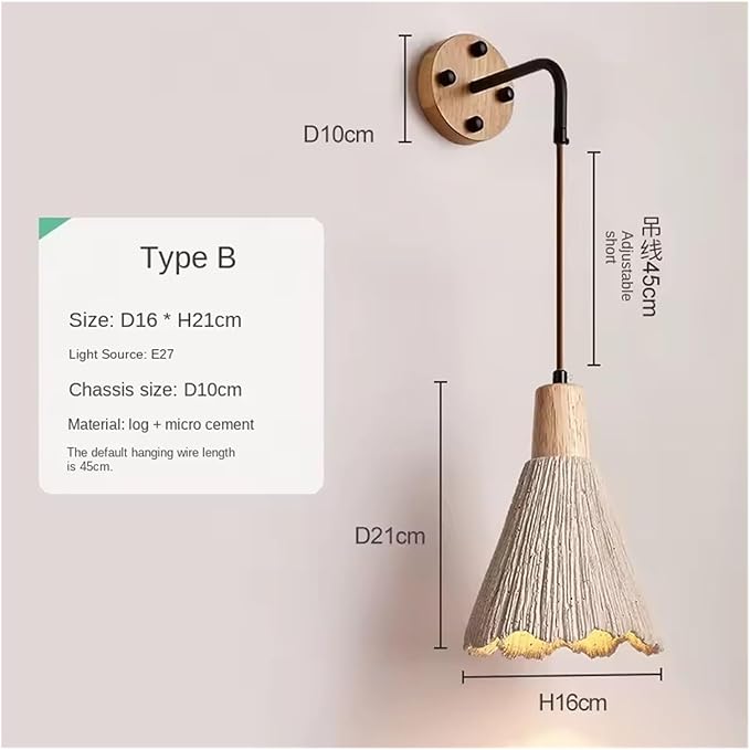 Bedroom Wall Lamp Led Bedside Atmosphere Creative Designer Personality Fashion Living Room Background