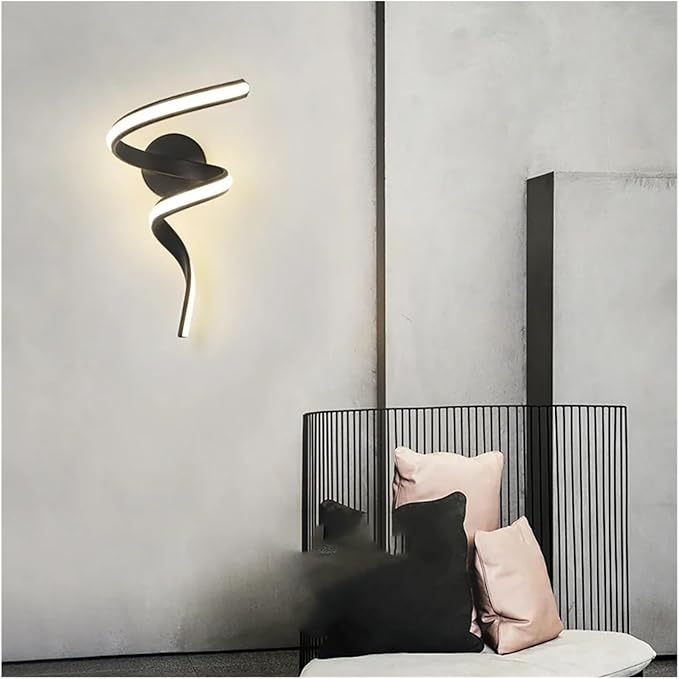 Modern Minimalist LED Wall Light Home Indoor Decor Wall Sconce for Living Room Bedroom Bedside Lusters Backgroud Light Decoration,Simple