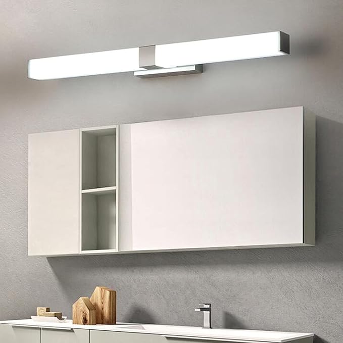 Vanity Lighting Bathroom LED Vanity Mirror Light, Makeup Front Lighting, Waterproof Splash Proof Wall Light Mirror Front Light for Home Bath Bedroom Bath Lights