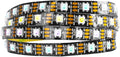 BTF-LIGHTING WS2812B IC RGB LED Strip,UL Listed,Pure Gold Wires,DC5V 3.28FT 60LED 5050SMD,Individually Addressable,Flexible for DIY Chasing Full Color Project,3M Tape,IP30(No Adapter or Controller)